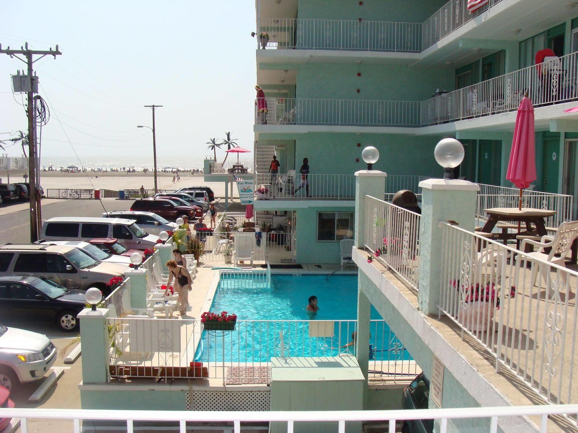 Four Winds Condo Motel Wildwood Extérieur photo